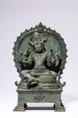 A Bronze Tara Statue