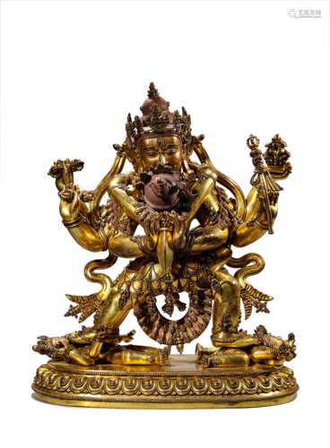 A Tibetan Vajrakila Statue