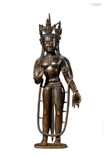 A Tibetan Avalokiteshvara Statue