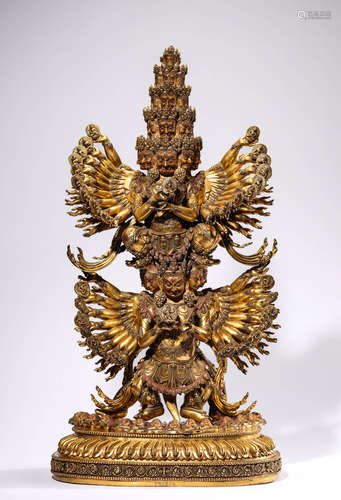 A Tibetan Yamantaka Statue