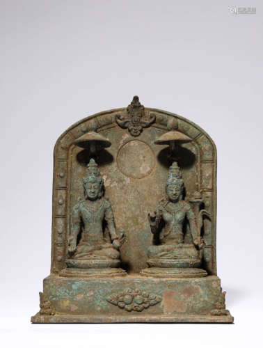 A Bronze Buddha Statue