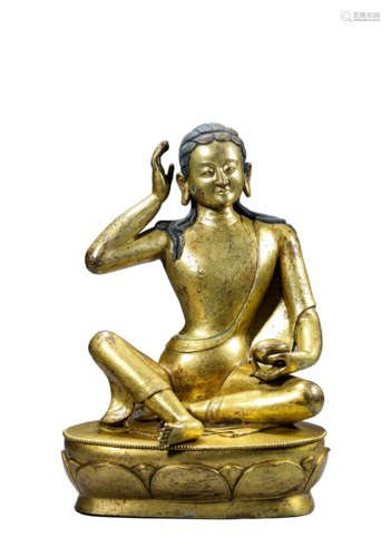 A Milarepa Zun Statue