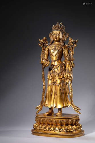 An Imperial Avalokiteshvara Statue