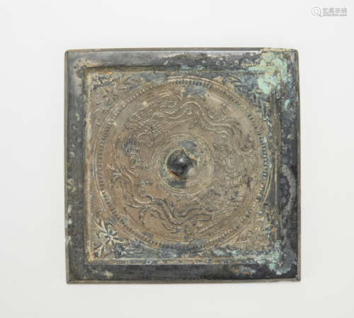 Tang Dynasty’s-A Bronze Mirror