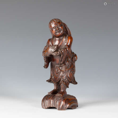 CHINESE BOXWOOD CARVED