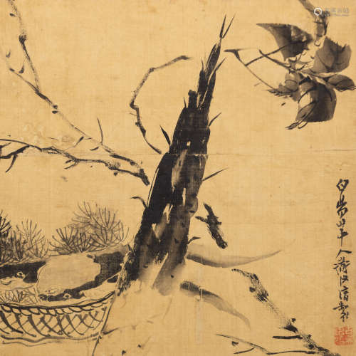 A CHINESE FRUITE PAINTING