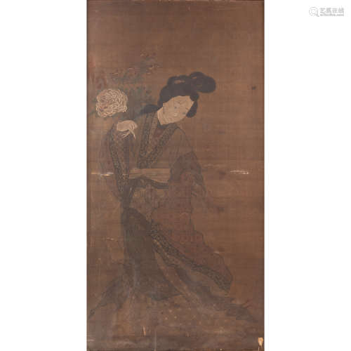 QIU YING (ATTRIBUTED TO, 1494-1552), FIGURE