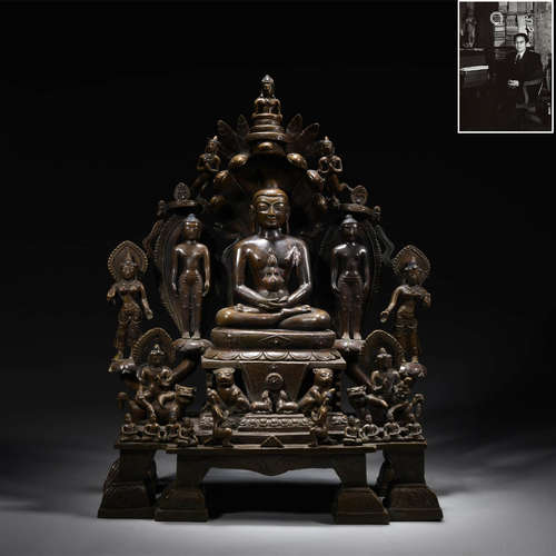 A Bronze Figure Of Buddha