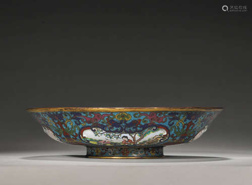 A Cloisonné Enamel Bowl