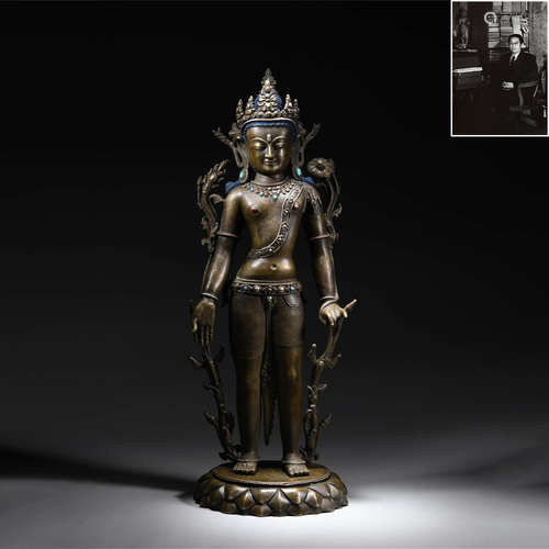 A Gilt-Bronze Figure Of Buddha