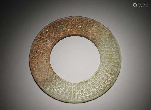 A Jade Grain Disc, Yuan