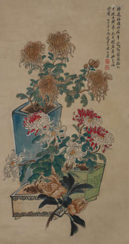 A Chinese Antique Painting, Huang Shanshou Mark