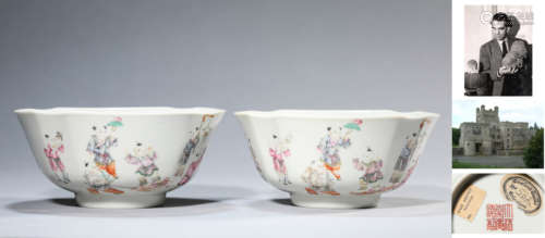 A Porcelain Famille-Rose Child Bowl