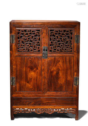 A Huang Hua Li Dragon Cabinet