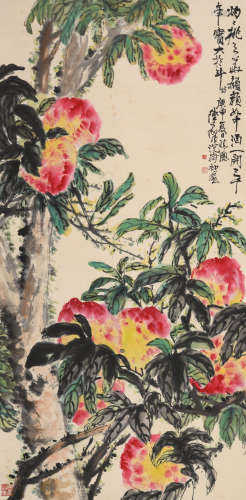 陆抑非(1908-1997)大寿图