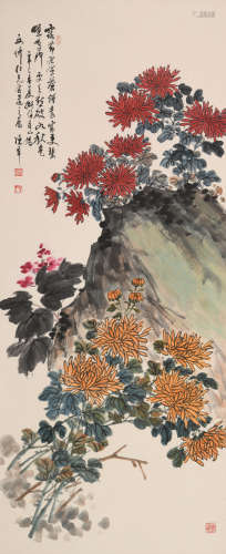 陈半丁(1876-1970)花开富贵