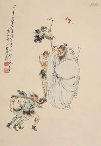 徐操(1899-1961)钟馗图