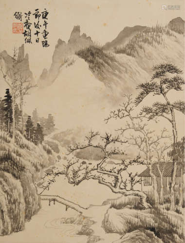 胡佩衡(1891-1962)山水