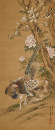 沈铨(1682-1760)鸾凤呈祥