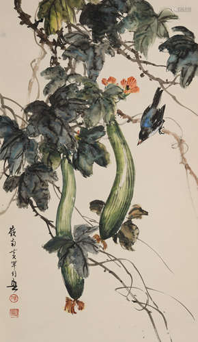 黄幻吾(1906-1985)花鸟