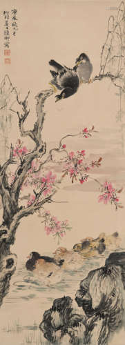 陆抑非(1908-1997)花鸟