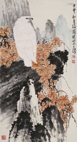 孙其峰(1920-2023)白鹰