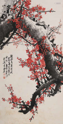 王成喜(b.1940)红梅图