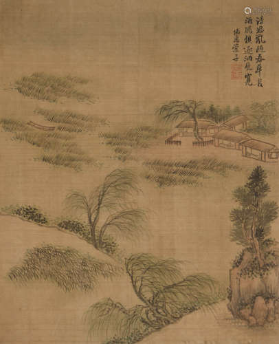 王石谷(1632-1717)山水