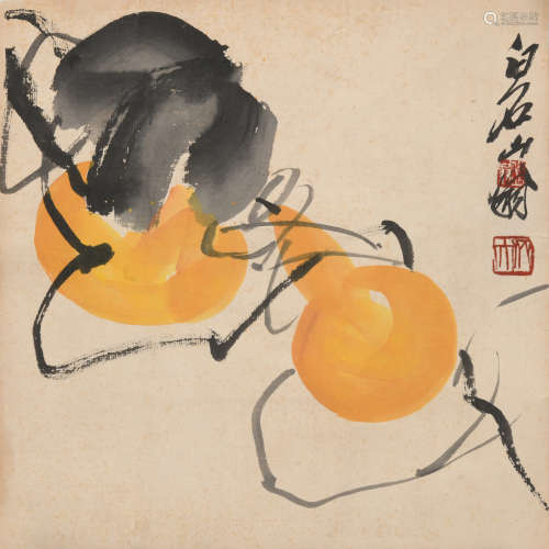 齐白石(1864-1957)葫芦