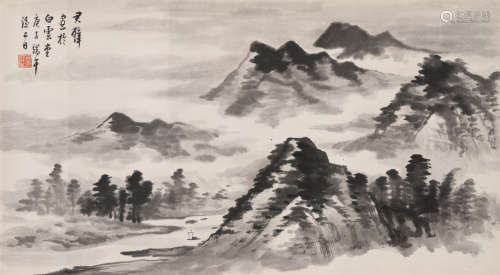 黄君璧(1889-1991)山水