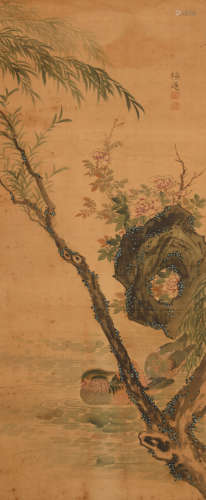 梅逸(1783-1856)鸳鸯
