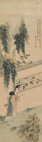 黄均(1775-1850)仕女