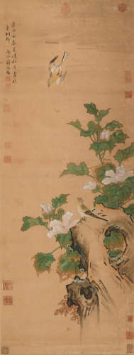 蒋廷锡(传)(1669-1732)花鸟