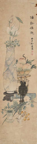 孔小瑜(1889-1984)清供