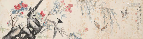 王雪涛(1903-1982)、汪慎生(1896-1972)花鸟