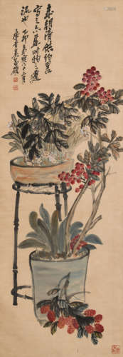 吴昌硕(1844-1927)清供