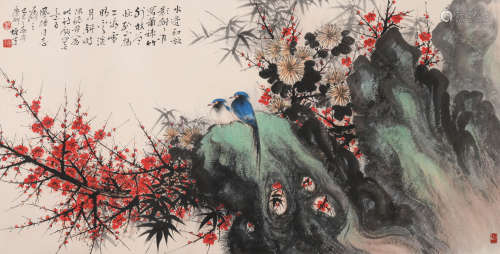 黎雄才(1910-2001)春色满园