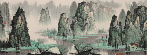 白雪石(1915-2011)漓江