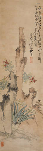 高凤翰(1683-1749)献寿图