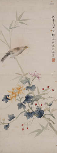 田世光(1916-1999)花鸟
