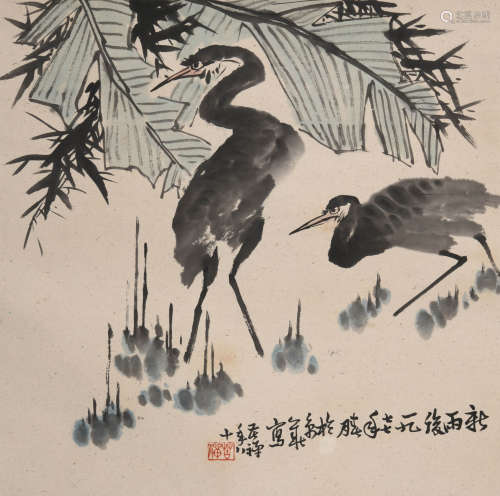 李苦禅(1899-1983)新雨后