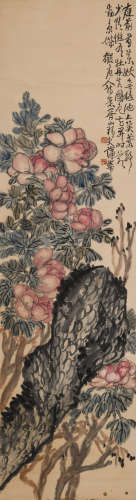 蒲华(1839-1911)芍药