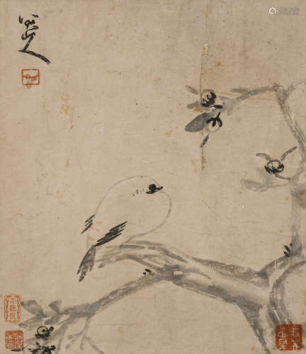 八大山人（传）(1626-1705)花鸟