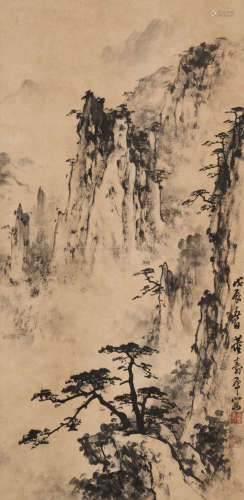 董寿平(1904-1997)山水