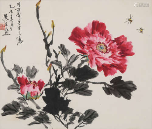 金默如(b.1935)花卉