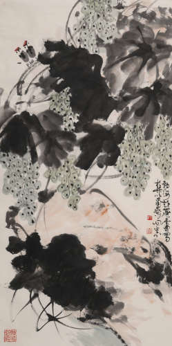 许麟庐(1916-2011)秋色