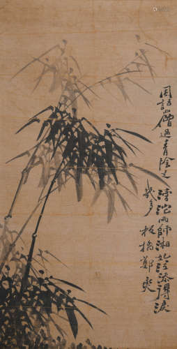郑板桥(传)(1693-1766)墨竹
