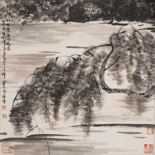 韩天衡(b.1940)山水