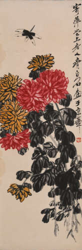 齐白石(1864-1957)花卉草虫