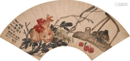 吴昌硕(1844-1927)多子图